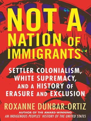 cover image of Not "A Nation of Immigrants"